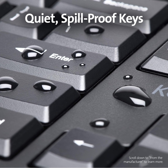 NIB Kensington Pro Fit Ergonomic Keyboard Wireless Keyboard Bluetooth Keyboard - Picture 5 of 5